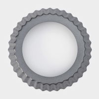 Форма для выпечки Доляна &laquo;Жаклин&raquo;, d=13 см, съёмное дно, антипригарное покрытие, цвет чёрный