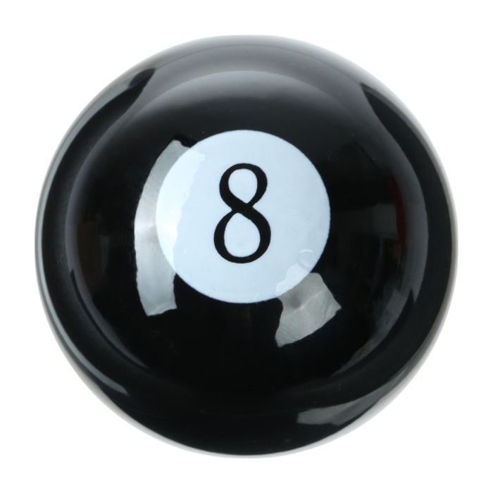 Ручка КПП, шар №8, под резьбу М8 / М10, диаметр 56 мм, черная Ручка КПП, шар №8, под резьбу М8 / М10, диаметр 56 мм, черная