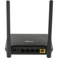 Wi-Fi роутер D-Link DIR-620S/RU/B1A, 300 Мбит/с, 4 порта 100 Мбит/с, чёрный