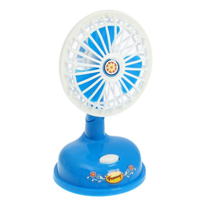Бытовая техника &laquo;Вентилятор&raquo;, работает от батареек, цвета МИКС