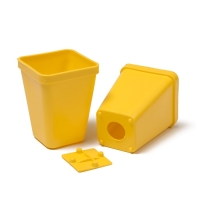 Набор для рассады: стаканы по 200 мл (18 шт.), поддон 36,5 &times; 17 см, цвет МИКС, Greengo