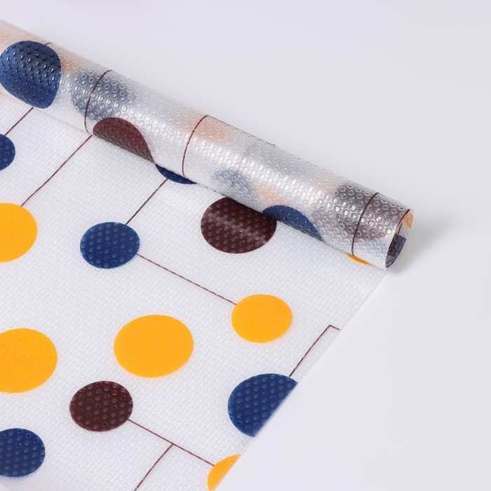 Коврик противоскользящий Доляна Color, 30&times;90 см