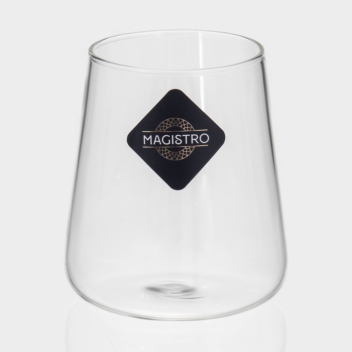 Стаканы «Нолан», 400 мл, 9×10 см, набор 2 шт, стекло, прозрачные Стаканы «Нолан», 400 мл, 9×10 см, набор 2 шт, стекло, прозрачные