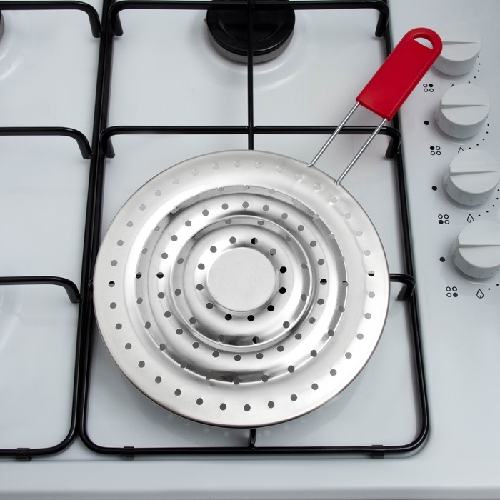 Рассекатель огня Доляна «Стандарт», d=19,5 см, нескладная ручка Рассекатель огня Доляна «Стандарт», d=19,5 см, нескладная ручка