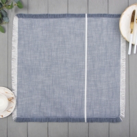 Салфетка Этель, цв. голубой, 45х45 см, 100% хл Салфетка Этель, цв. голубой, 45х45 см, 100% хл