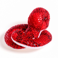 Новый год. Мягкая игрушка в шоубоксе &laquo;Змея&raquo;