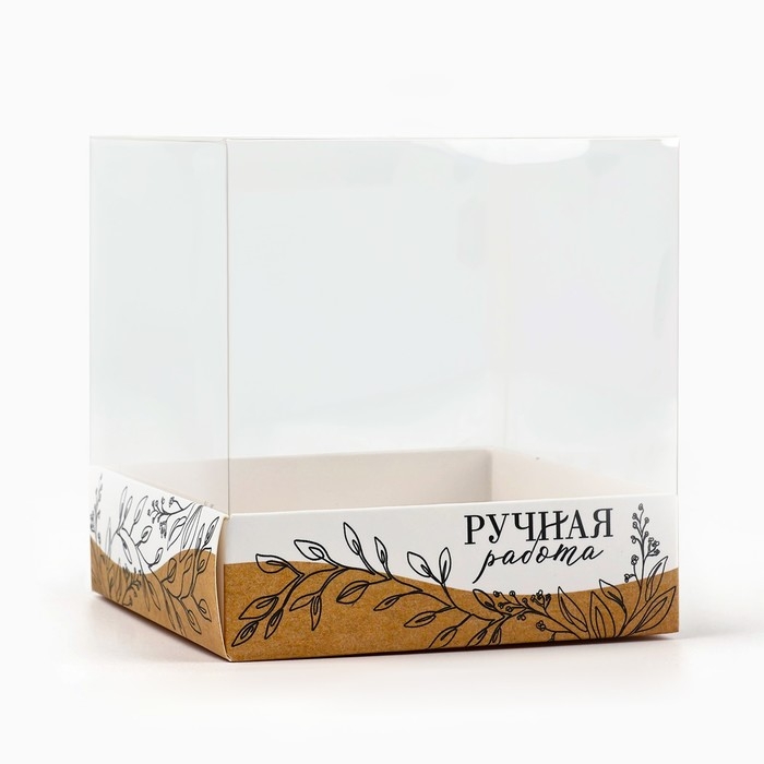 Коробка для кондитерских изделий &laquo;Эко&raquo;, 10 х 10 х 10 см