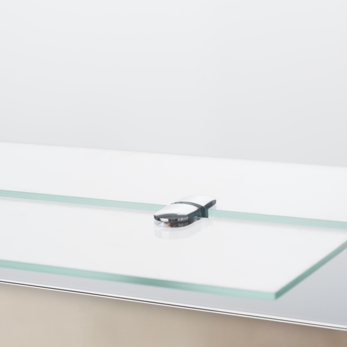 Зеркало &laquo;Арка&raquo;, настенное, с полочкой, 39&times;59 см