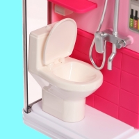 Набор мебели для кукол &laquo;Ванная комната&raquo;, санузел, раковина, постирочная