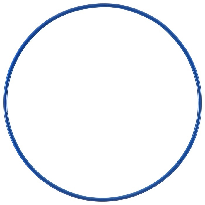 Обруч гимнастический, алюминиевый, d=75 см, цвета МИКС