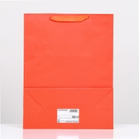 Пакет ламинированный &laquo;Красный&raquo;, 31 х 40 х 14 см