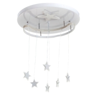 Люстра "Звездная" LED 44Вт 4000К белый 50х50х30 см BayerLux Люстра "Звездная" LED 44Вт 4000К белый 50х50х30 см BayerLux