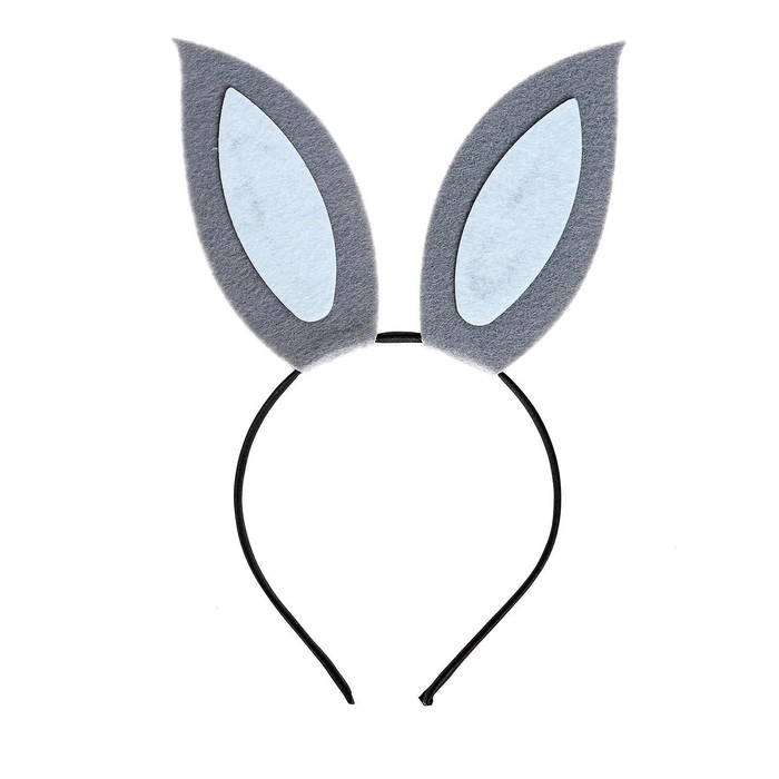 Новый год! Ободок для волос карнавальный &laquo;Зайка&raquo;