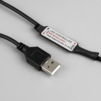 Гирлянда «Нить» 5 м роса, IP20, серебристая нить, 50 LED, пульт ДУ, свечение RGB, USB Гирлянда «Нить» 5 м роса, IP20, серебристая нить, 50 LED, пульт ДУ, свечение RGB, USB