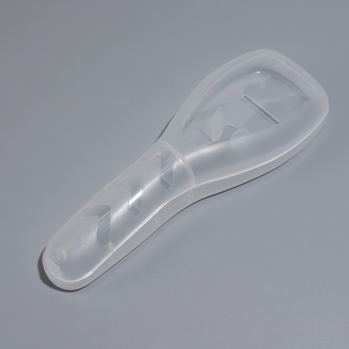 Органайзер для бритвы, с крышкой, 16,6 × 5,2 × 3 см, цвет прозрачный Органайзер для бритвы, с крышкой, 16,6 × 5,2 × 3 см, цвет прозрачный