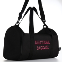 Сумка спортивная женская, TEXTURA, маленький размер, цвет чёрный Сумка спортивная женская, TEXTURA, маленький размер, цвет чёрный