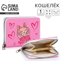 Кошелёк из искусственной кожи «Кусь» Кошелёк из искусственной кожи «Кусь»