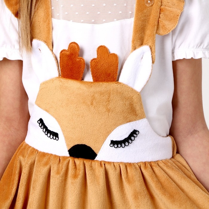 Карнавальный костюм «Оленёнок», плюш, р. 30, рост 110-116 см Карнавальный костюм «Оленёнок», плюш, р. 30, рост 110-116 см