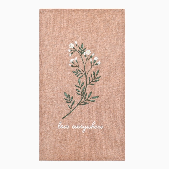 Набор кухонный полотенец Доляна "Пасха" 2 шт, 28х46 см, рогожка, 100%  хлопок, 160г/м2