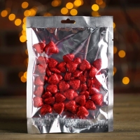 Фигурка для поделок и декора "Сердце", набор 50 шт., размер 1 шт. 1,5×1,5×0,5 см, цвет красный Фигурка для поделок и декора "Сердце", набор 50 шт., размер 1 шт. 1,5×1,5×0,5 см, цвет красный