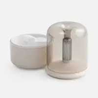 Увлажнитель-ароматизатор с подсветкой mistFlicker, молочно-белый