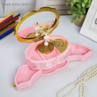 Шкатулка музыкальная механическая "Романтичное свидание" фигурная 7,5х19х12,5 см Шкатулка музыкальная механическая "Романтичное свидание" фигурная 7,5х19х12,5 см