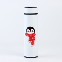 Новый год. Термос с шапочкой «Пингвин», 500 мл Новый год. Термос с шапочкой «Пингвин», 500 мл