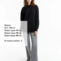 Худи унисекс Westray, черное, размер S