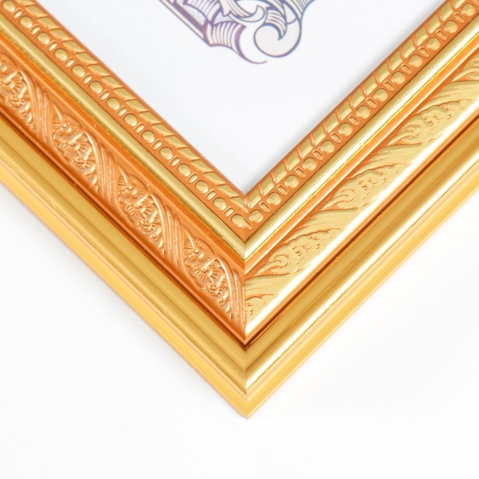 Фоторамка пластик формат А4 "Золотой век" 34,5х25,7 см