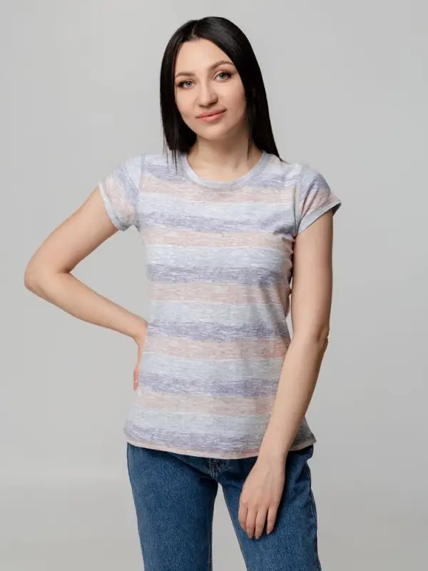 Футболка женская RAYET LADY двусторонняя, оранжевый/фиолетовый , размер M Футболка женская RAYET LADY двусторонняя, оранжевый/фиолетовый , размер M