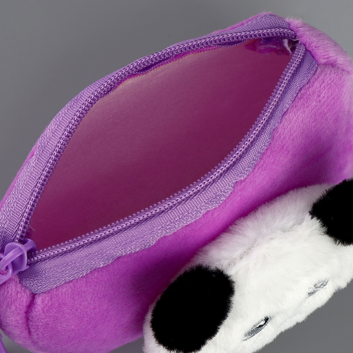 Кошелёк детский «Панда», на брелоке с браслетом Кошелёк детский «Панда», на брелоке с браслетом