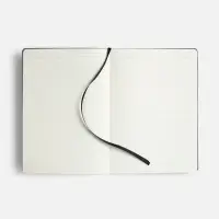 Ежедневник Doppio, недатированный, черный с серым