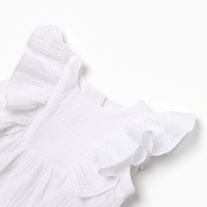 Боди детское MINAKU, цвет белый, рост 74-80