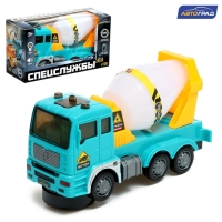 Машина &laquo;Бетон&raquo;, световые и звуковые эффекты, работает от батареек