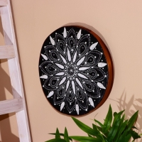 Настенный декор "Цветок" бамбук 35 см Настенный декор "Цветок" бамбук 35 см