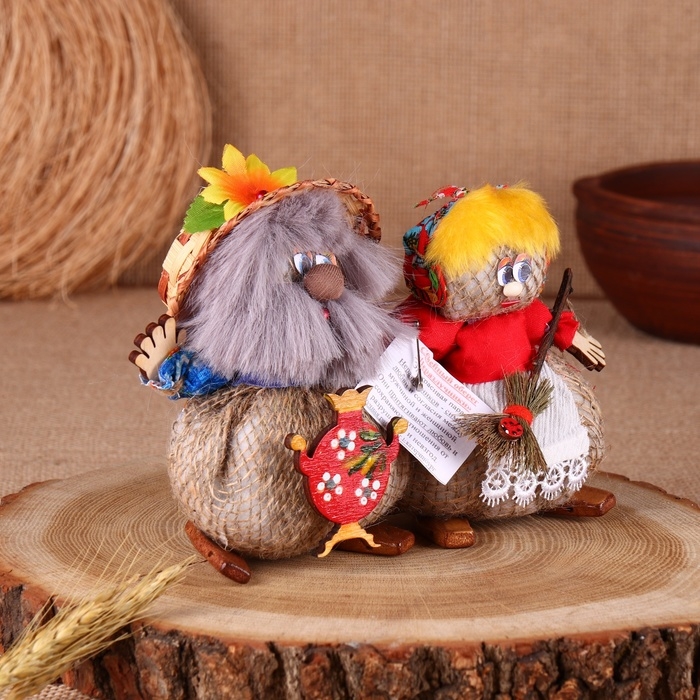 Оберег &laquo;Неразлучники&raquo;, семейный, микс