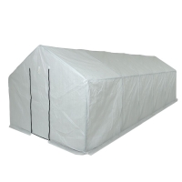 Теплица, 6,1 × 2,45 × 2,1 м, оцинкованный металл, профиль d = 25 мм, чехол из спанбонда 90 г/м² Теплица, 6,1 × 2,45 × 2,1 м, оцинкованный металл, профиль d = 25 мм, чехол из спанбонда 90 г/м²