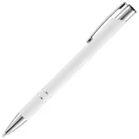 Ручка шариковая Keskus Soft Touch, белая Ручка шариковая Keskus Soft Touch, белая