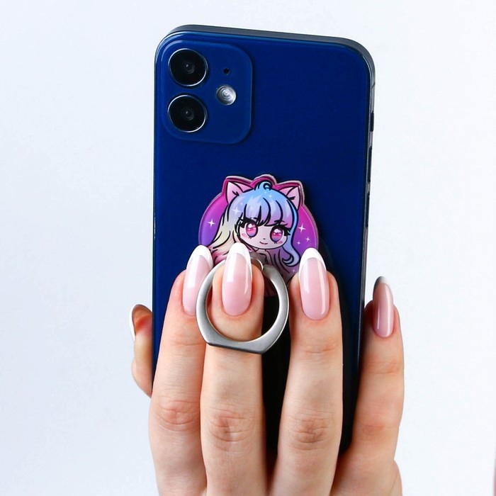 Попсокет для телефона &laquo;Аниме&raquo;, 3,5 х 3,7 см