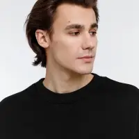 Свитшот оверсайз унисекс True Self, черный, размер M