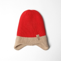 Шапка детская MINAKU р-р 50-52, цвет красный/бежевый Шапка детская MINAKU р-р 50-52, цвет красный/бежевый