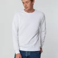 Свитшот унисекс Sublimatism, белый, размер XXL