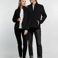 Куртка софтшелл женская Race Women черная, размер XXL Куртка софтшелл женская Race Women черная, размер XXL