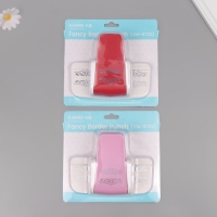 Дырокол фигурный для края вырубка 6х4 см "Медальон" МИКС 17х12,5х4 см