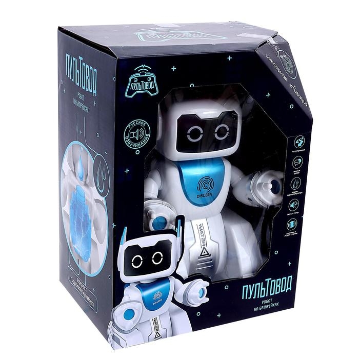 Робот интерактивный, радиоуправляемый «Вольт», световые и звуковые эффекты, работает от батареек Робот интерактивный, радиоуправляемый «Вольт», световые и звуковые эффекты, работает от батареек