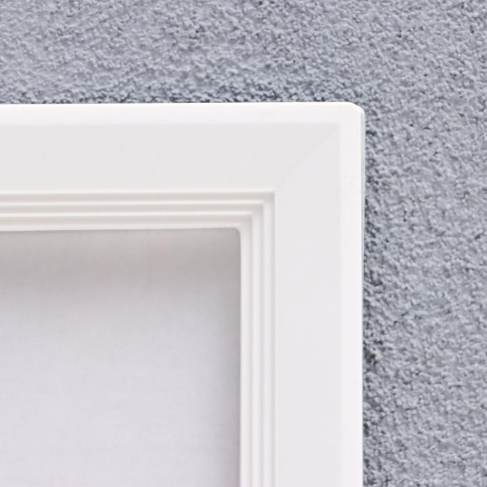 Фоторамка пластик L-5 21х30 см белый (пластиковый экран)