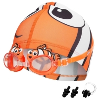 Набор для плавания детский &laquo;На волне&raquo; &laquo;Рыбка&raquo;: шапочка, очки, беруши, зажим для носа