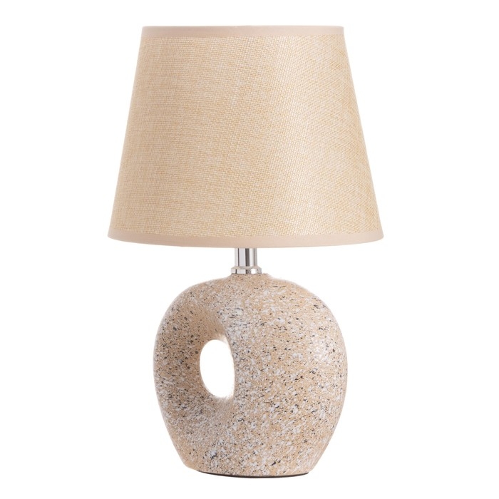 Лампа настольная Лампа настольная "Инес" 1х40Вт Е14 бежевый 20х20х30см