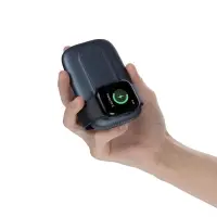 Универсальный магнитный аккумулятор Feel Motion, 5000 мАч, темно-синий Универсальный магнитный аккумулятор Feel Motion, 5000 мАч, темно-синий