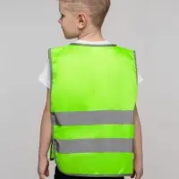 Жилет детский С-2.001Н, желтый неон, размер 134-68-63
